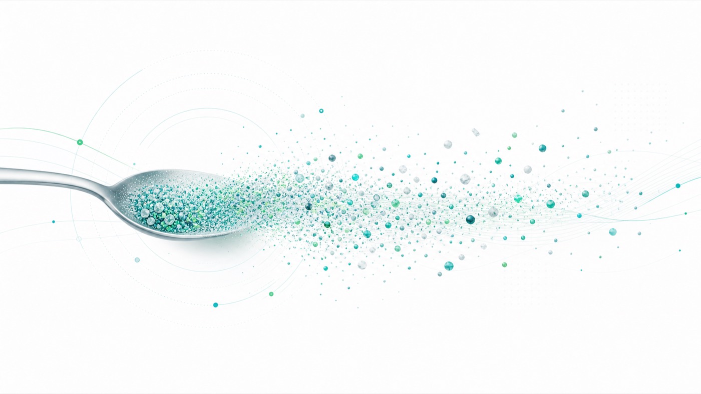 Kalibra article image for Microplastics: It's Not a Credit Card, It's a Spoon