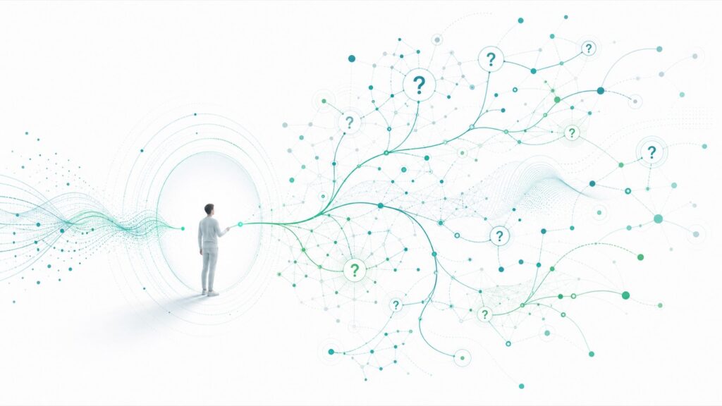 Kalibra article image for The Question Economy: Why LLMs Should Be Curiosity Miners, Not Answer Vending Machines