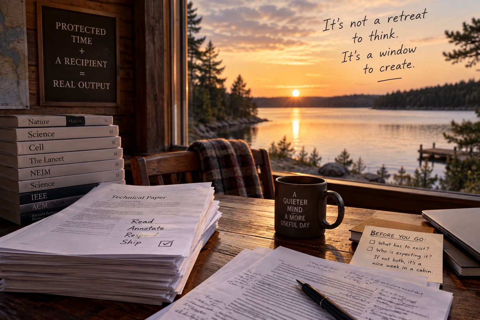 The Part Everyone Copies Is the Cottage — original LinkedIn article illustration.
